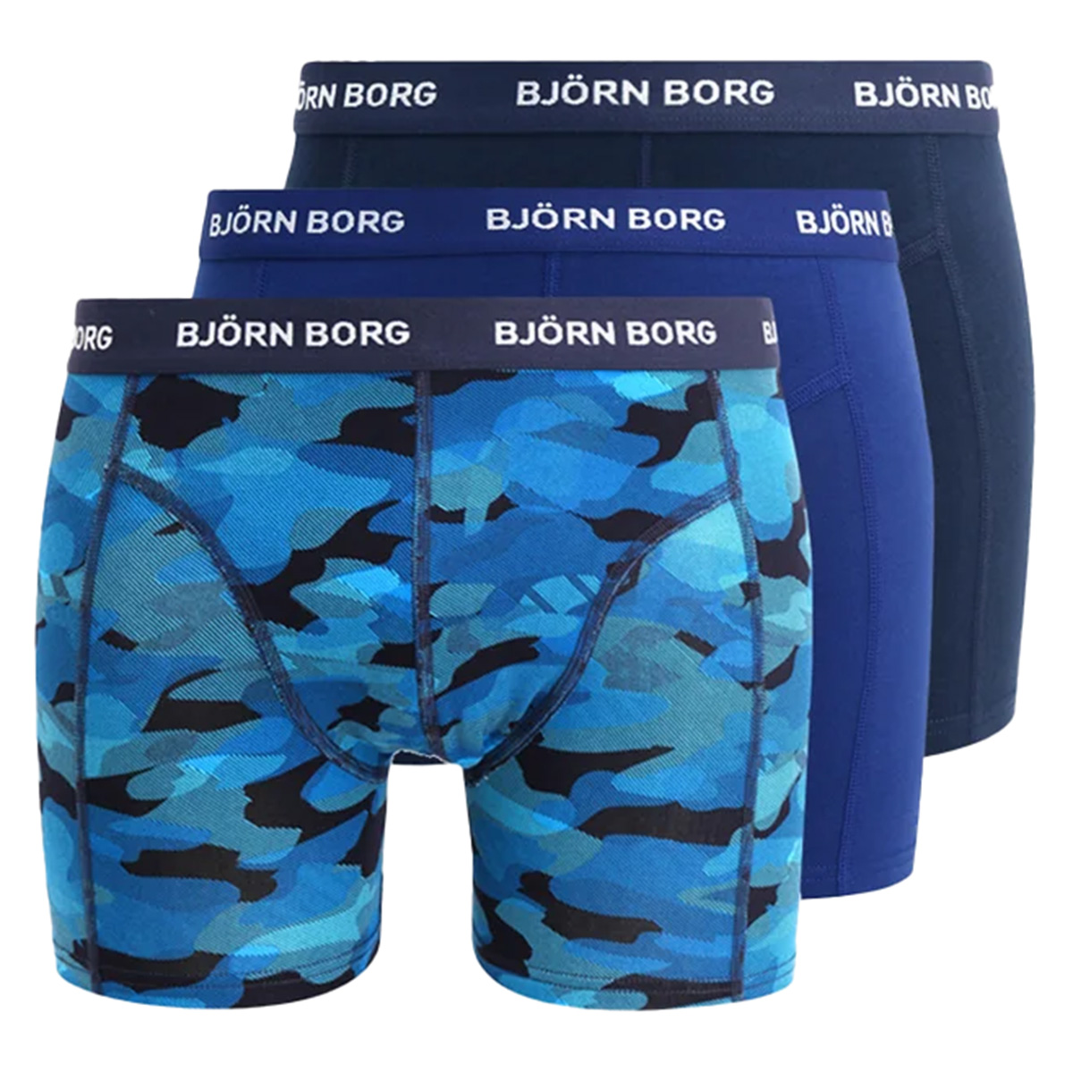 Bjorn Borg Boxershorts shadeline 3-pack blauw