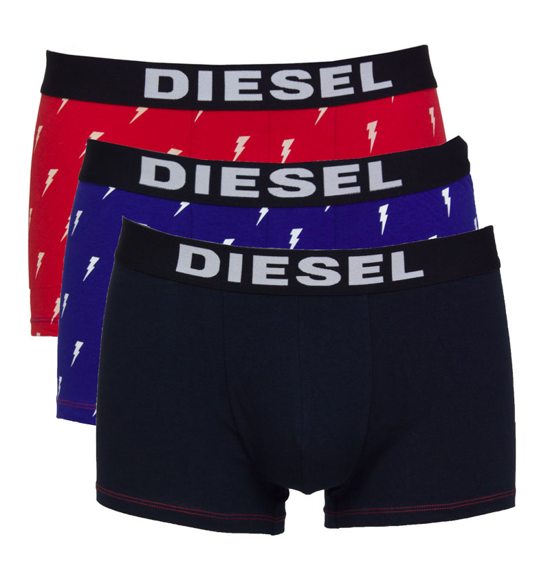 Diesel Boxershort heren Damien 3-pack print