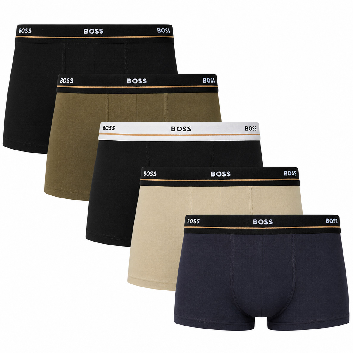 Boss boxershorts-trunk 5-pack multi color