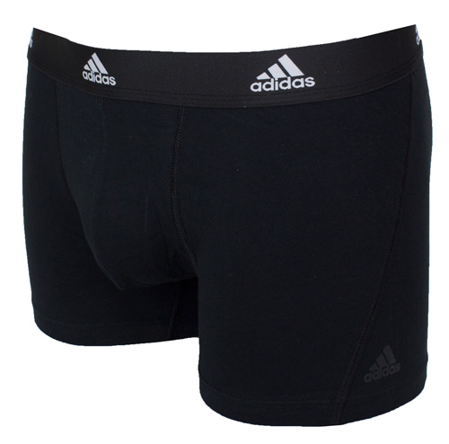 Adidas boxershorts 3-pack zwart zijkant