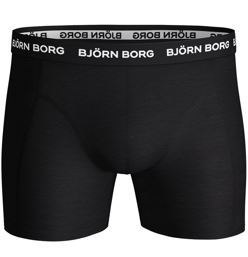 Bjorn Borg boxershorts Essential 5-pack zwart voorkant