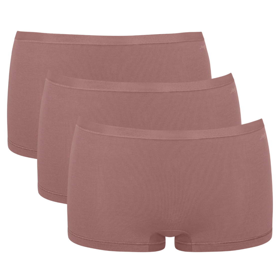 Sloggi Go Daily Cotton dames Short 3-pack bruin