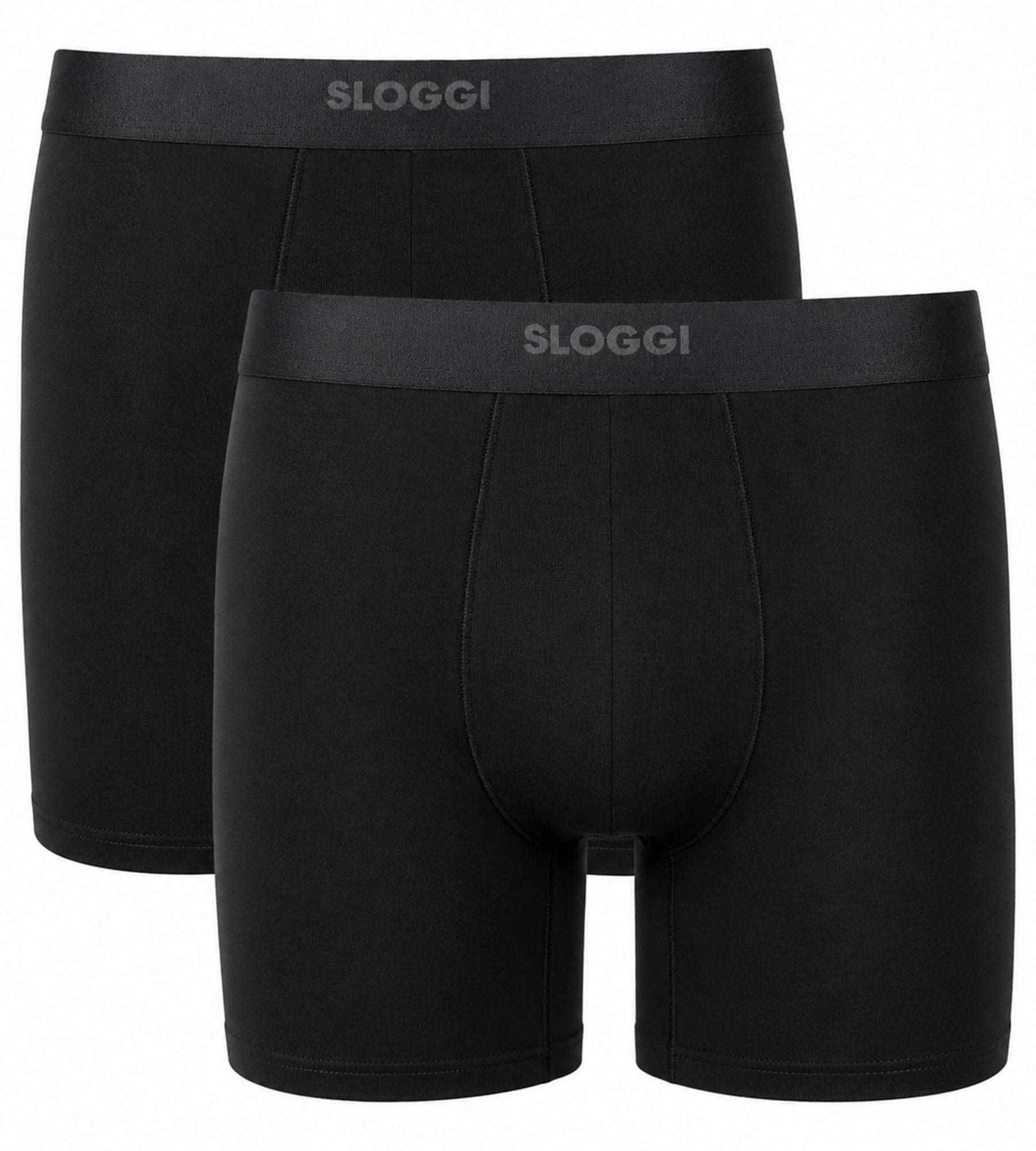 Sloggi men Ever Ease 2-pack short zwart