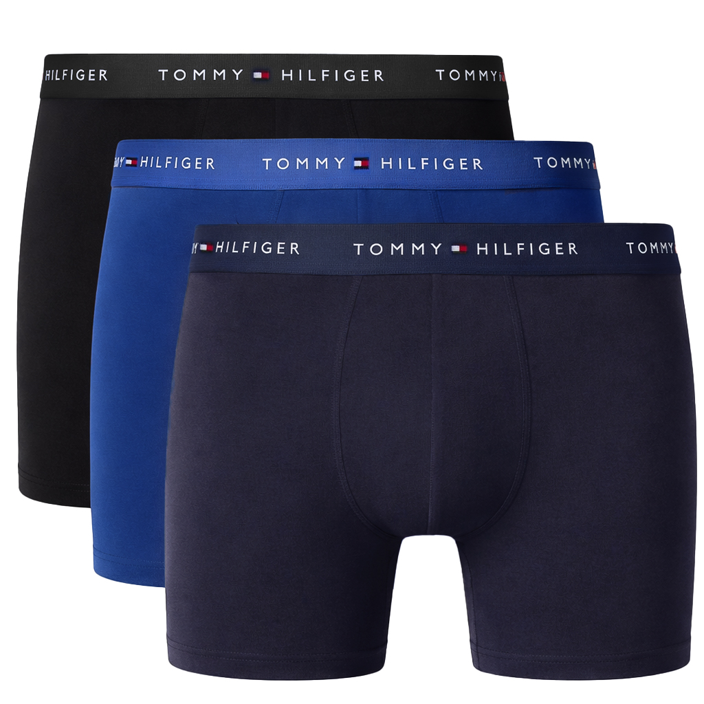 Tommy Hilfiger boxershorts Stretch cotton 3-pack blauw