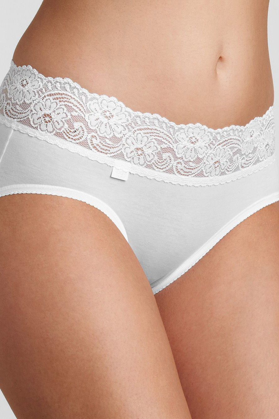 Sloggi Romance Midi slip wit