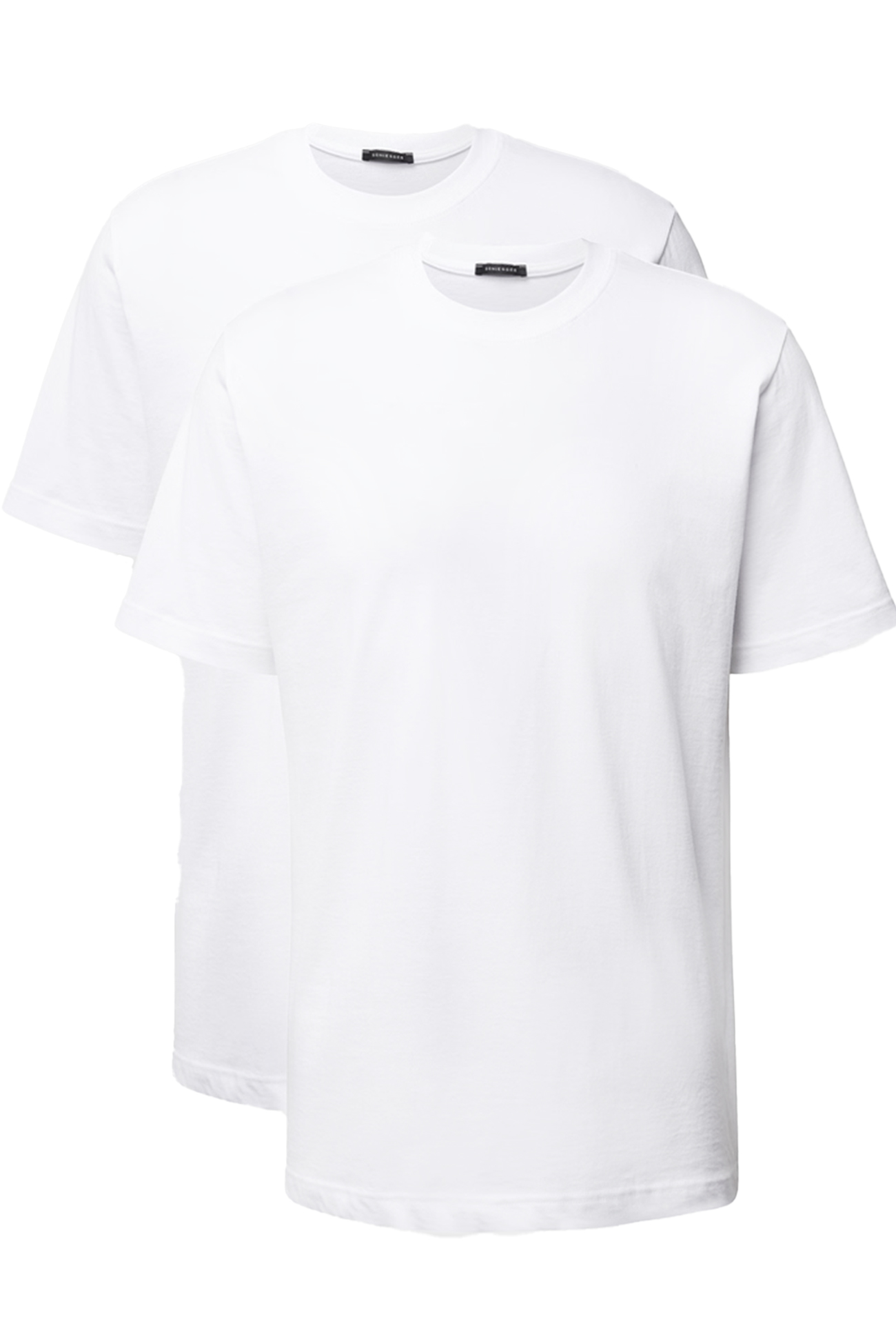 Schiesser American T-shirt 2-pack wit