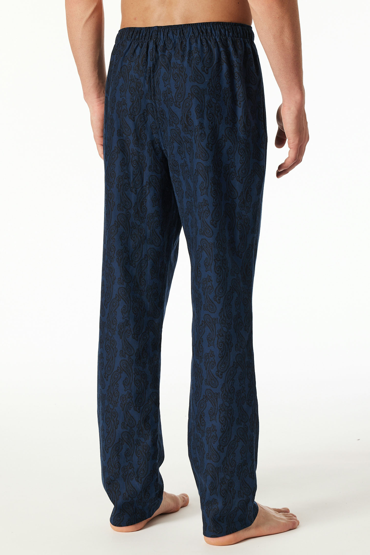 Schiesser Pyjamabroek blauw 