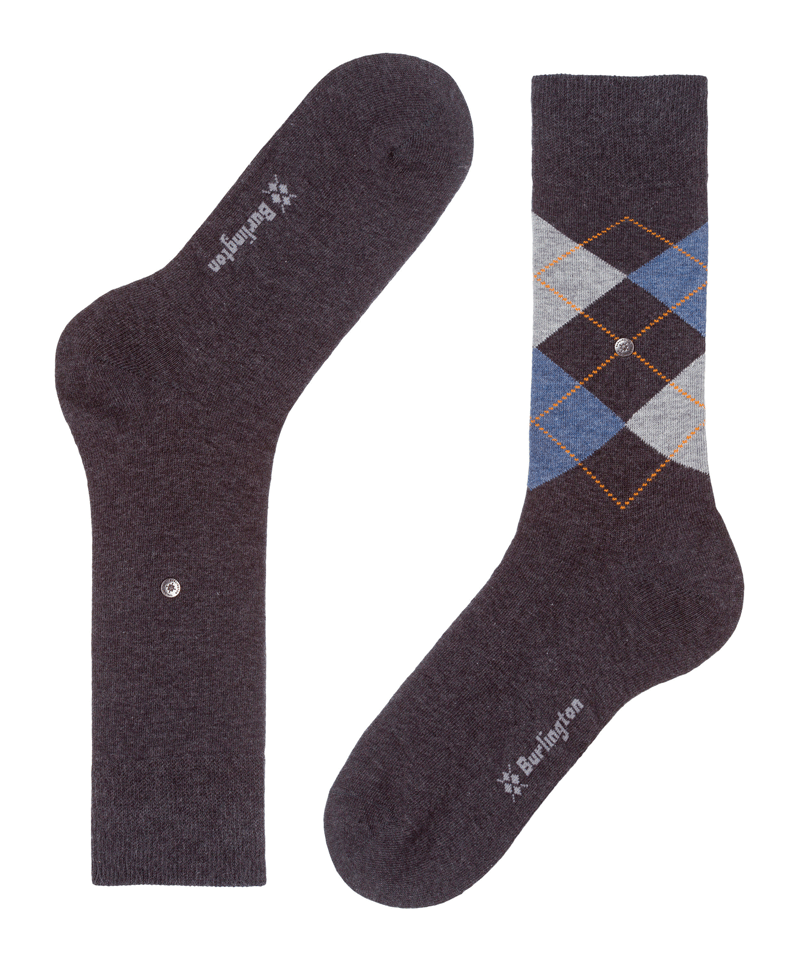 Burlington antraciet Everyday sokken 