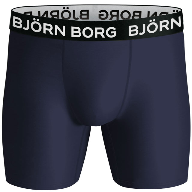 Bjorn Borg Boxershort Performance 3-pack groen-blauw-zwart
