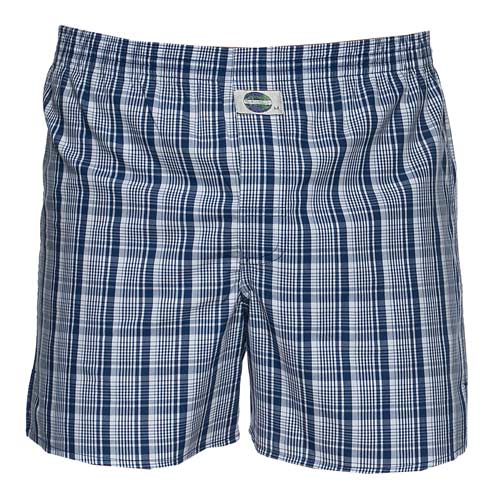 Deal boxer wijd voorkant blauw ruitje