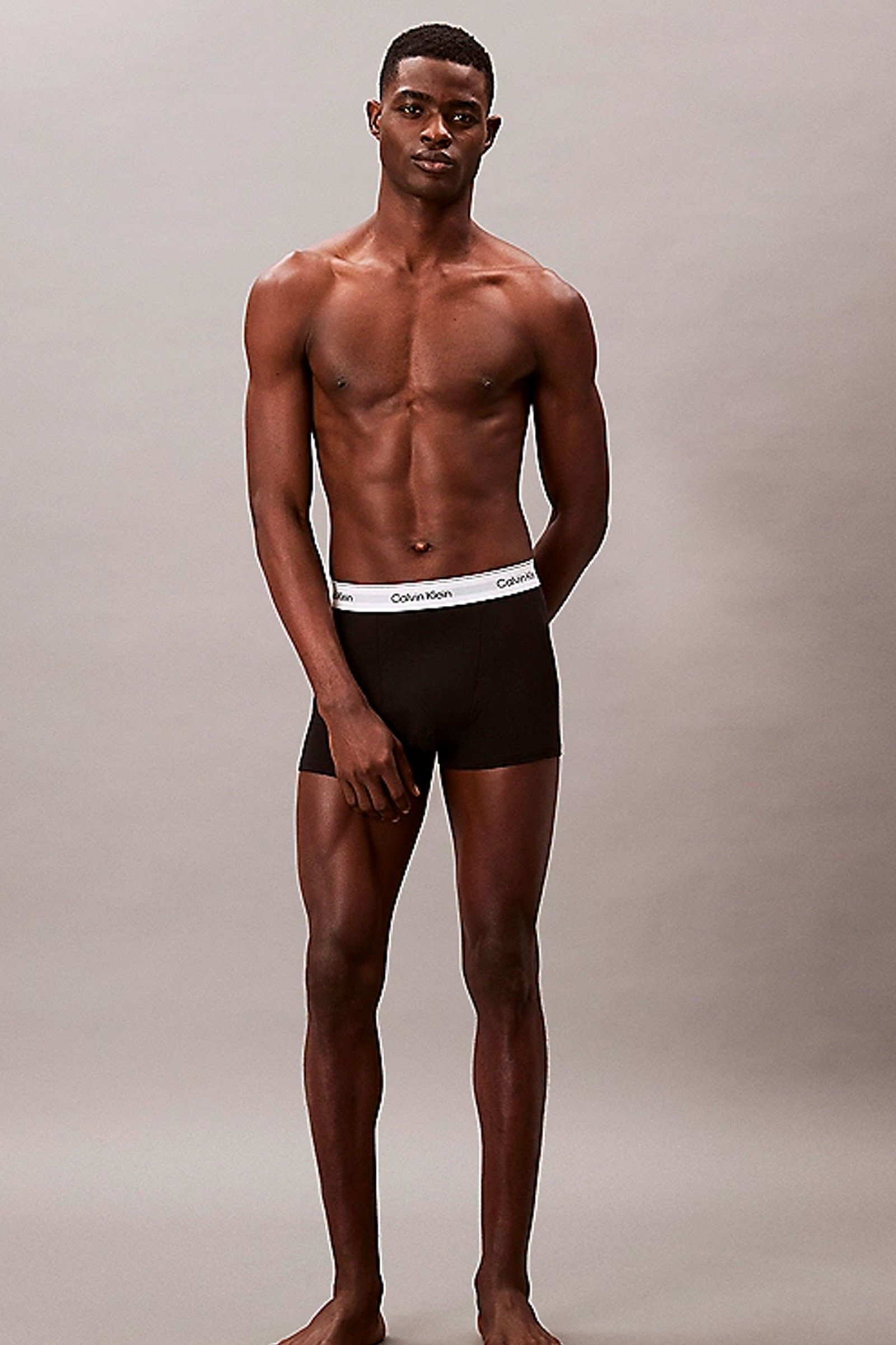 Calvin Klein Icon boxers - trunk 3-pack zwart-wit