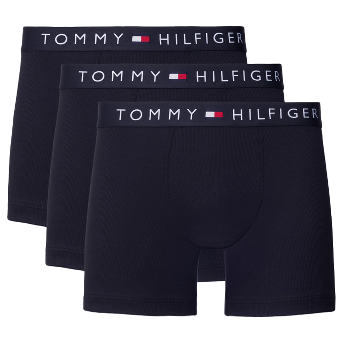 Tommy Hilfiger boxershorts Stretch cotton 3-pack blauw