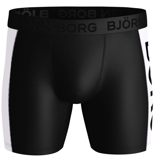 Bjorn Borg boxershorts Performance Panel 2-pack zwart