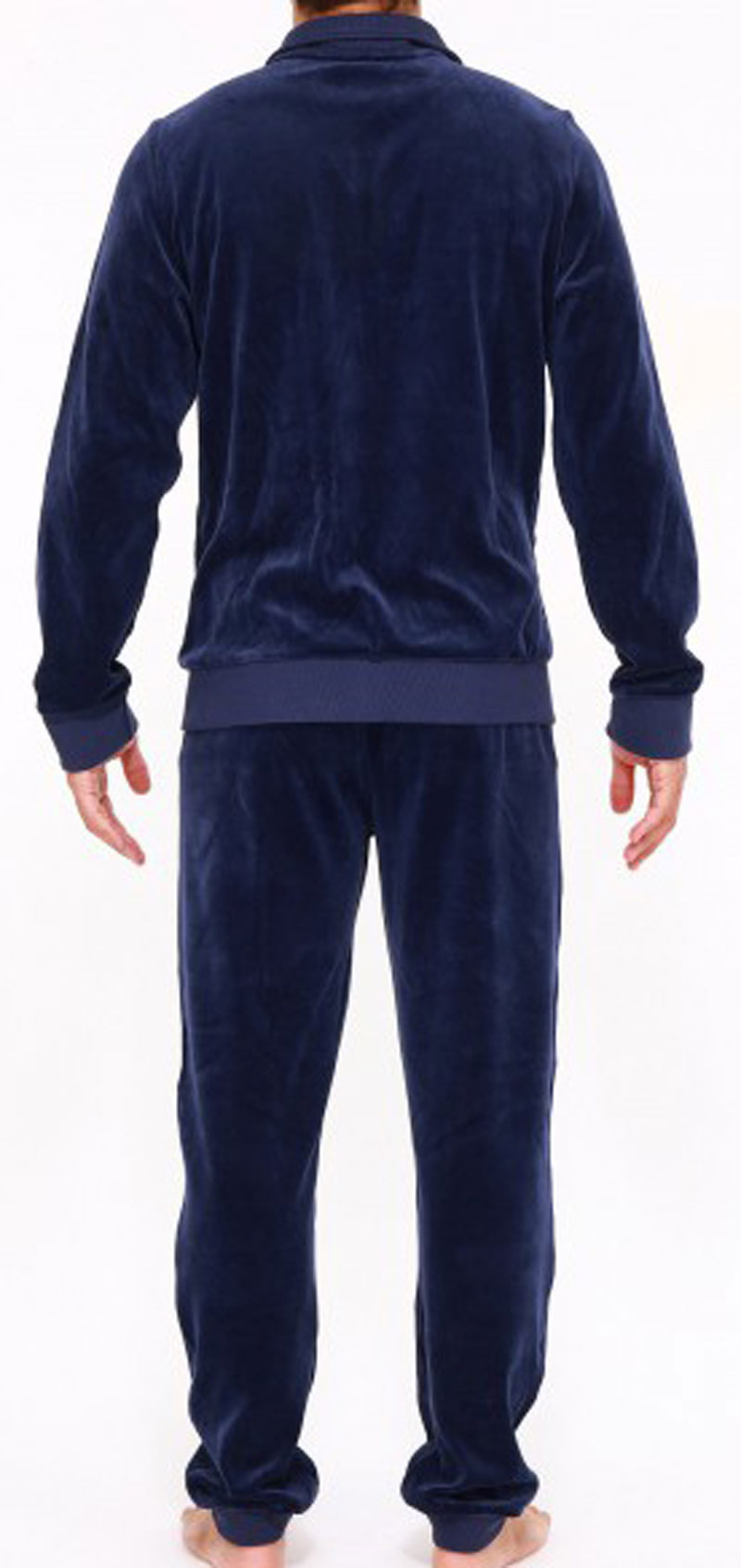 Hom huispak Gregory velours met rits achterkant