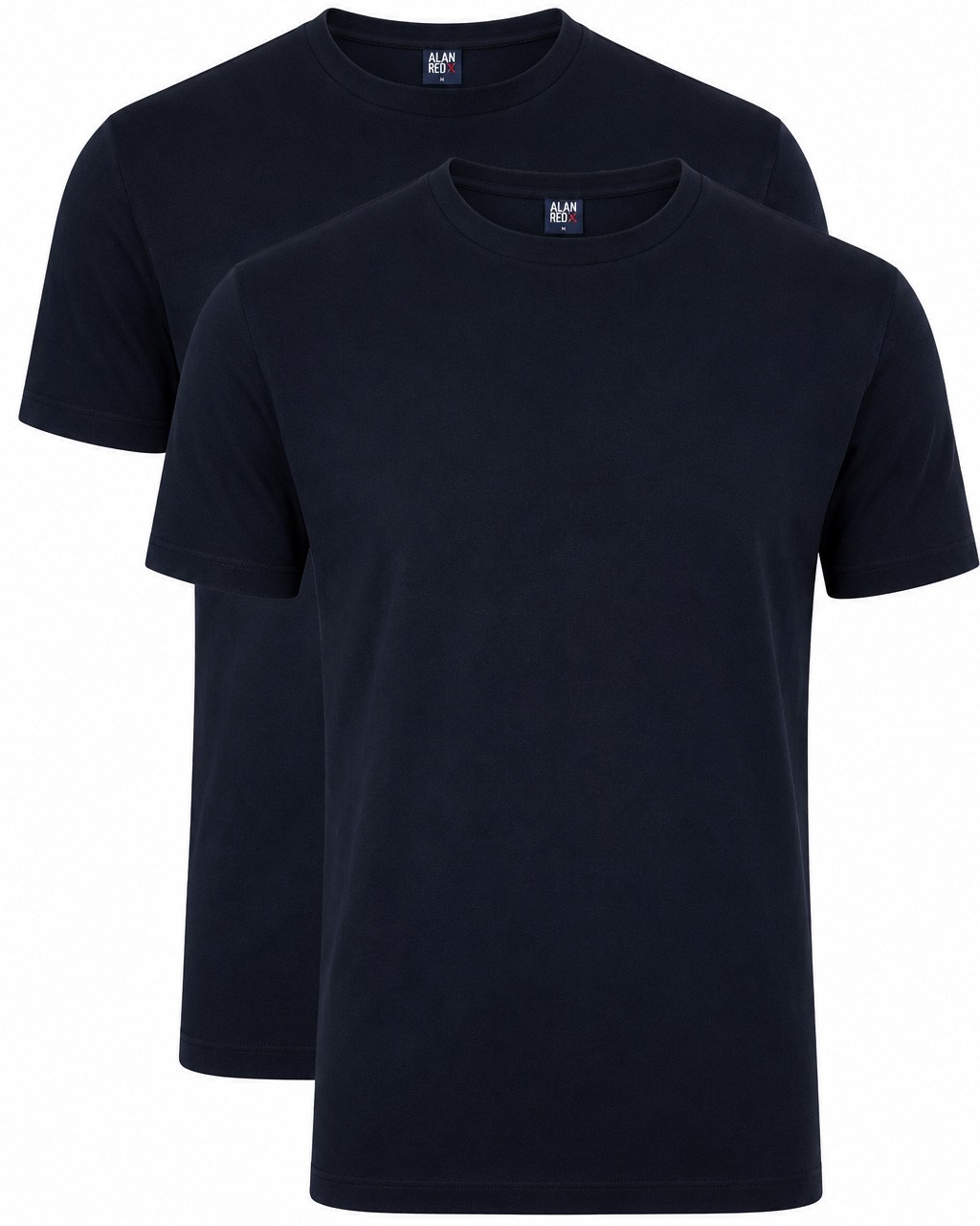 Alan Red T-shirts Virginia 2-pack blauw