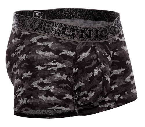Mundo Unico boxershort Camouflage grijs