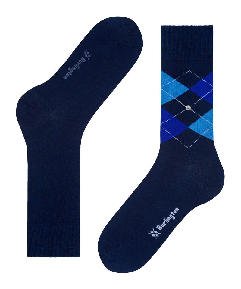 Burlington Everyday blauwe sokken 