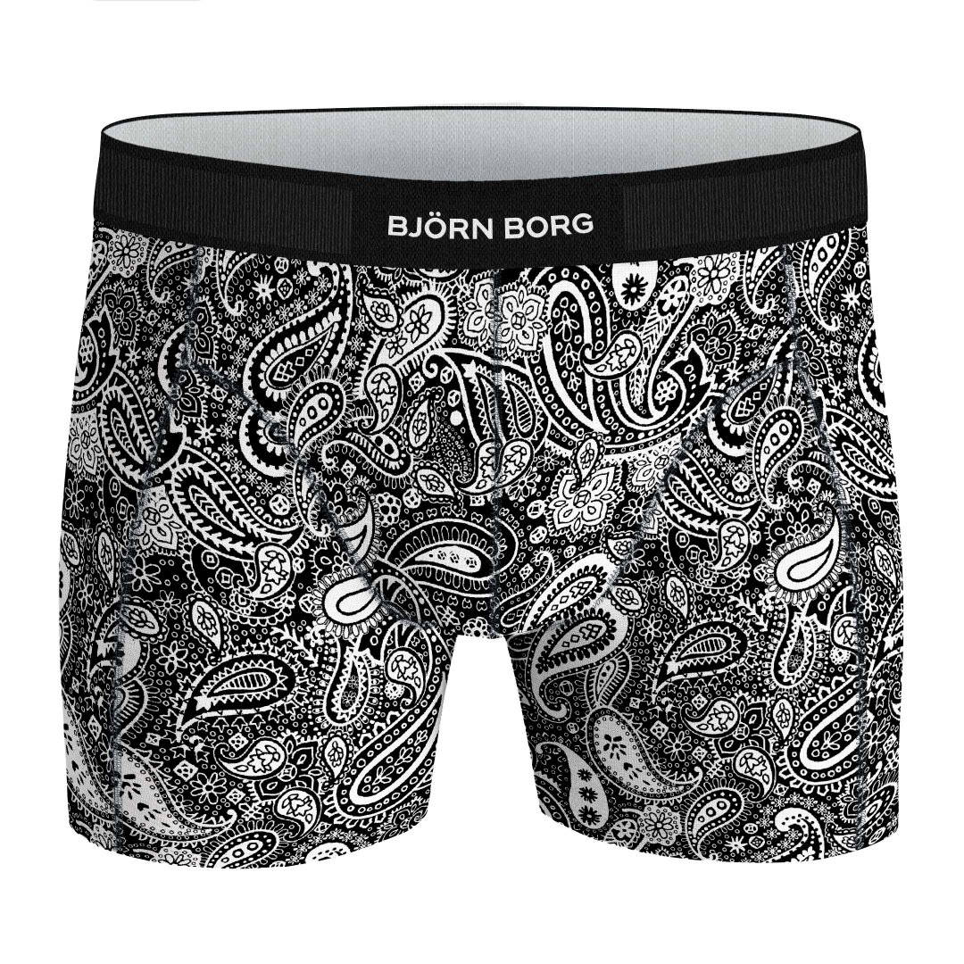 Bjorn Borg Boxershorts Core 3-pack zwart-blauw-wit