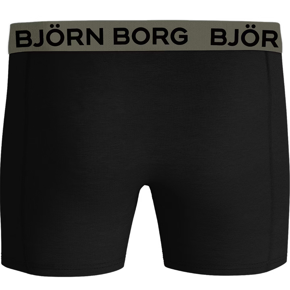 Bjorn Borg boxershort for Boys 3-pack groen-zwart