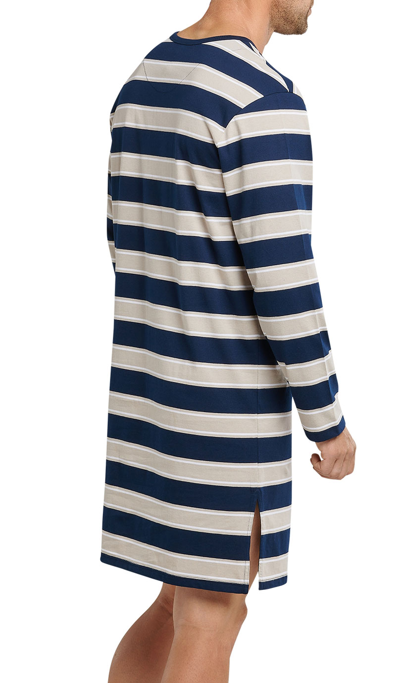 Schiesser nachthemd met knoopjes achterkant