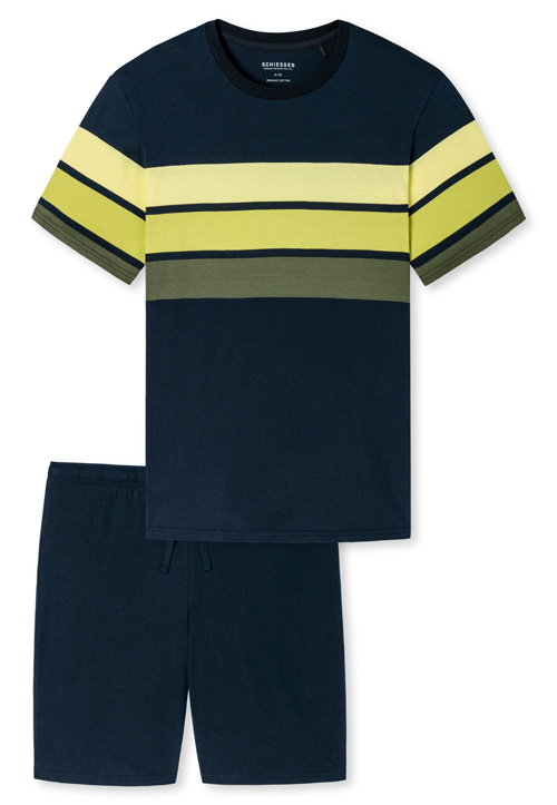 Schiesser shortama met strepen 