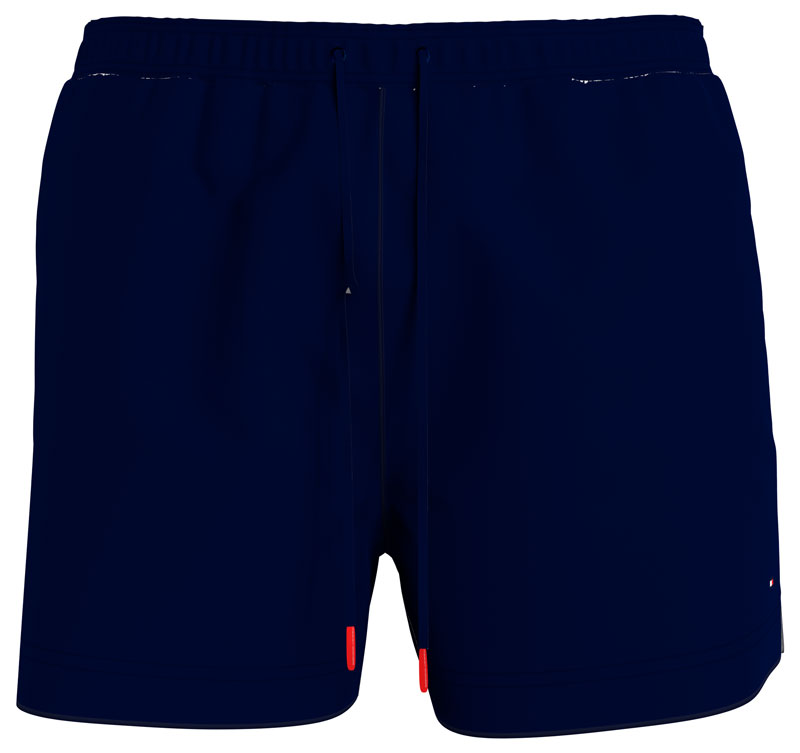 Tommy Hilfiger zwemshort medium drawstring marine voorkant