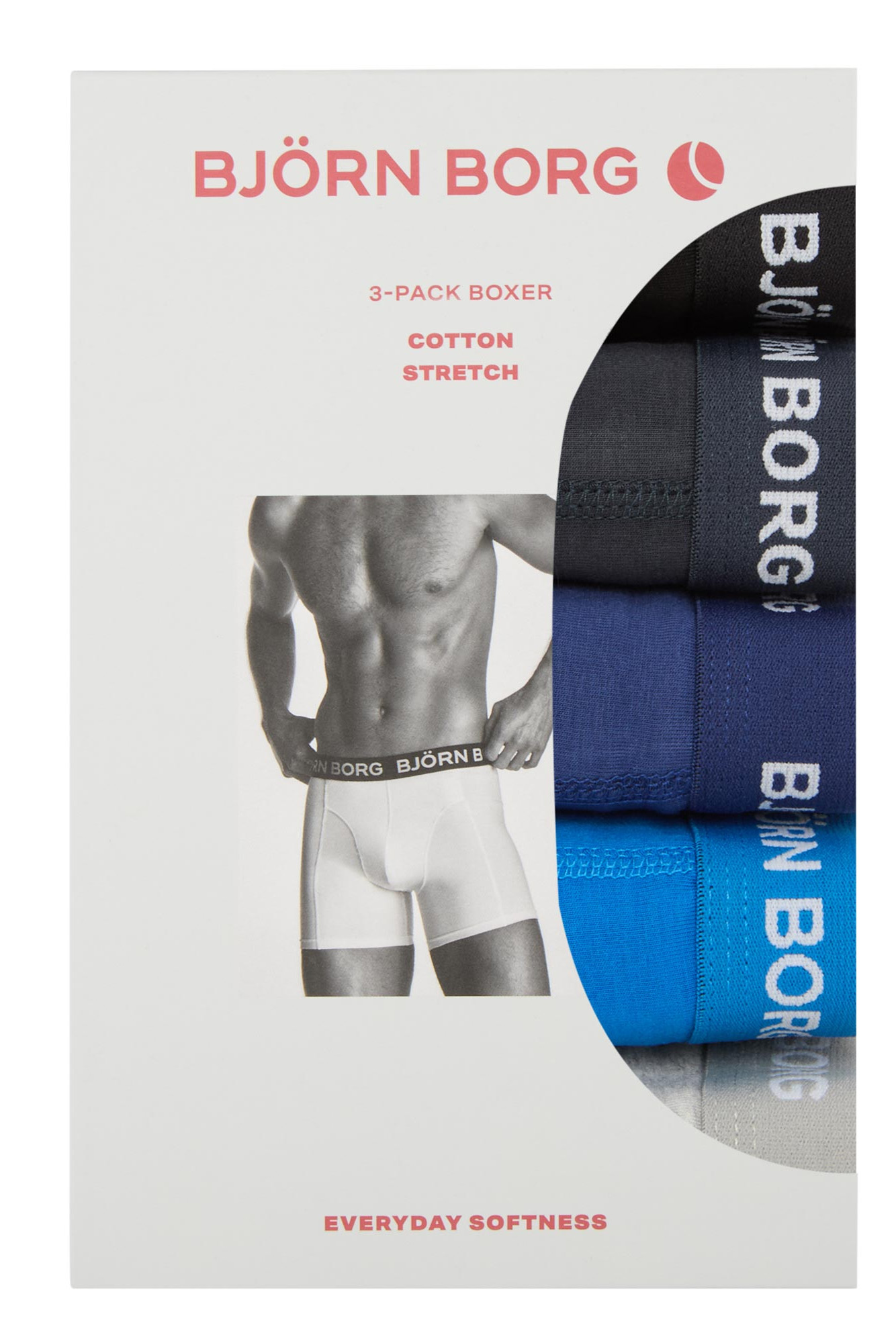Bjorn Borg boxershorts essential 5-pack blauw