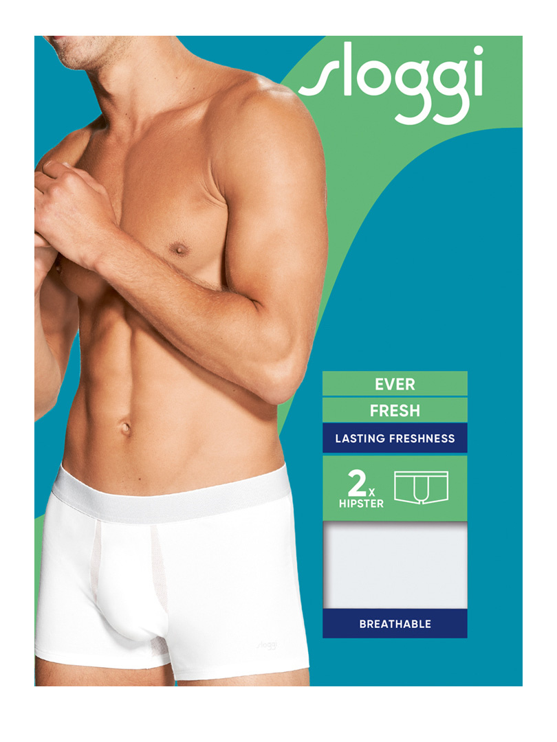 Sloggi Ever fresh hipster 2-pack wit