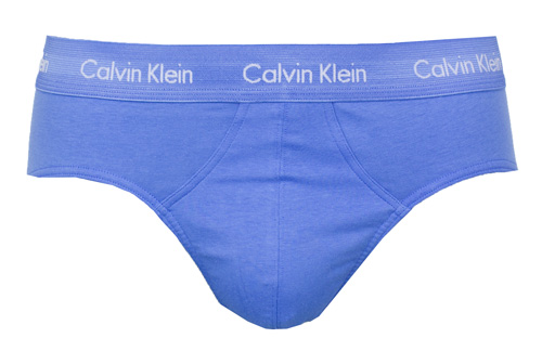 Calvin Klein slips 3-pack blauw voorkant