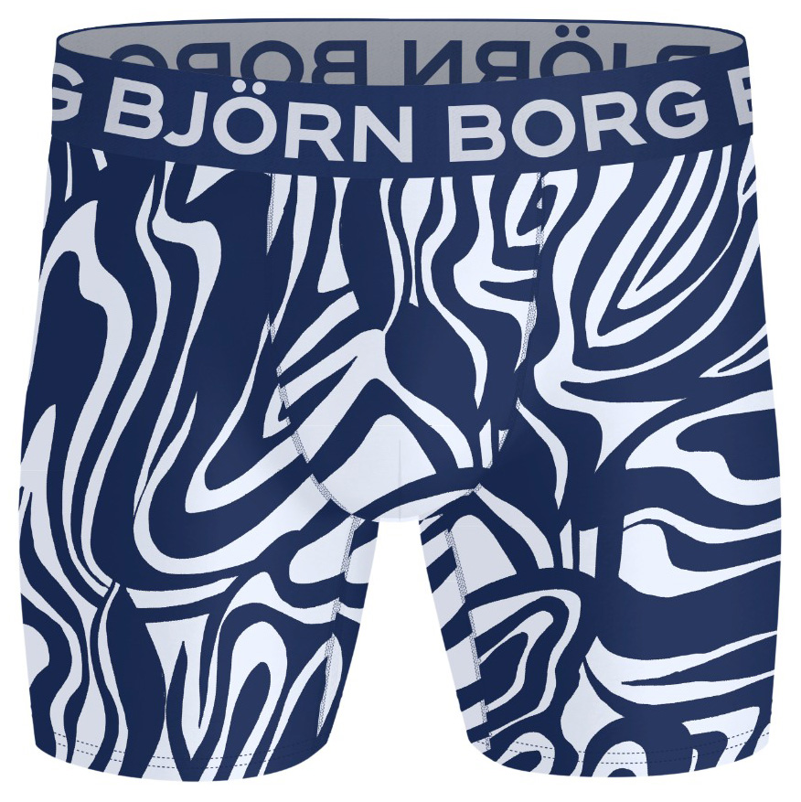 Bjorn Borg Boxershorts sports microfiber 2-pack blauw