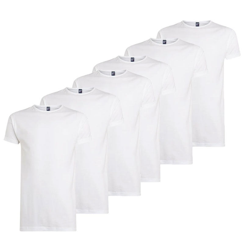 Alan Red Derby actie T-shirts 6-pack