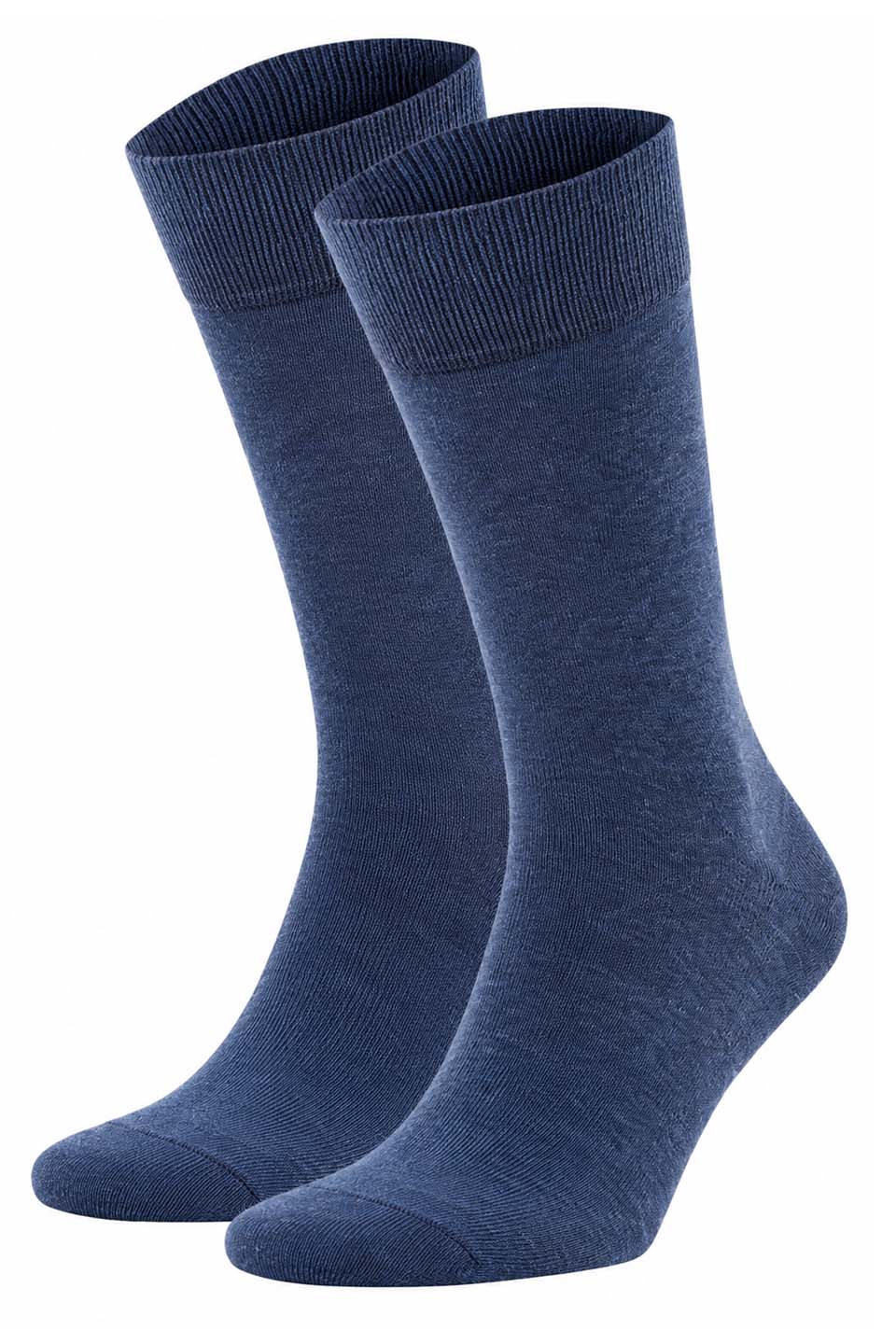 FALKE Happy sokken 2-paar navy mele