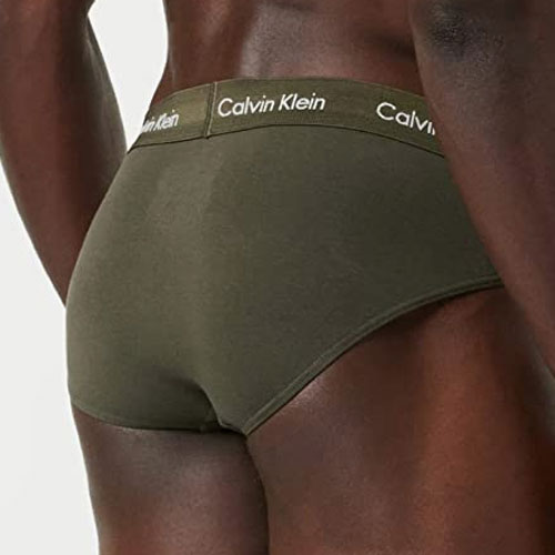 Calvin Klein 3-pack slips groen achterkant model