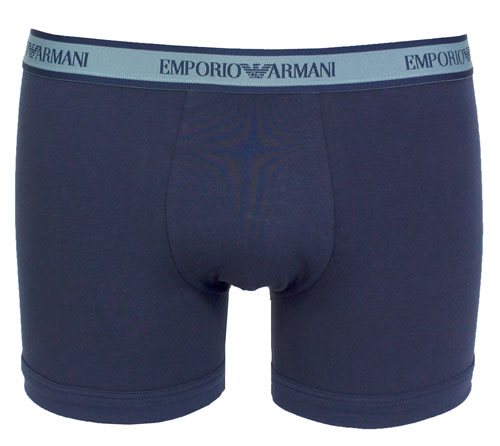 Armani 3-pack boxershort blauw voorkant