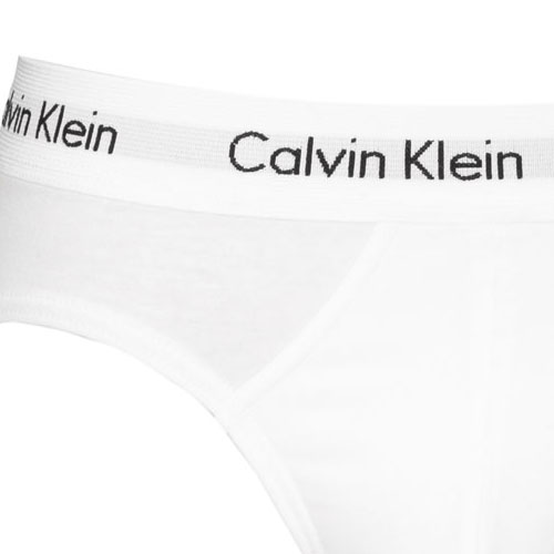 Calvin Klein slips cotton stretch 3-pack wit detail