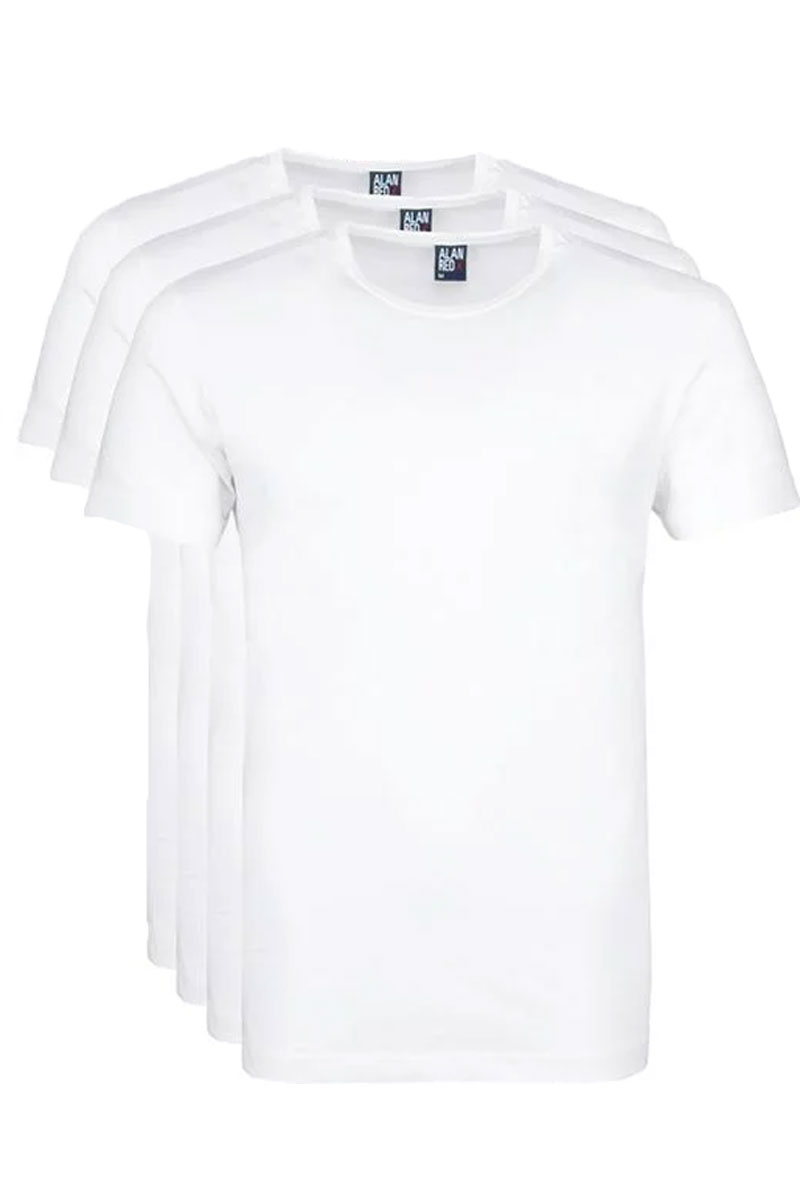 Alan Red T-shirts Derby 3-pack actie