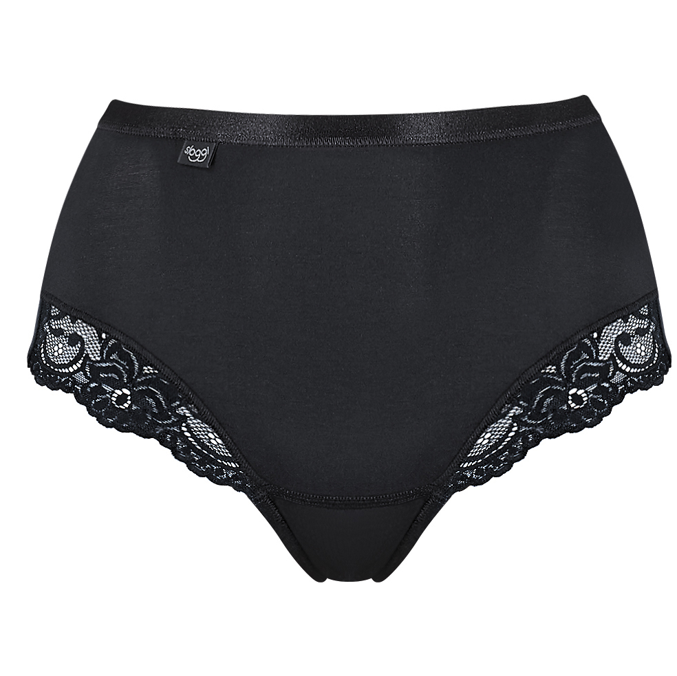 Sloggi Romance Maxi slip zwart