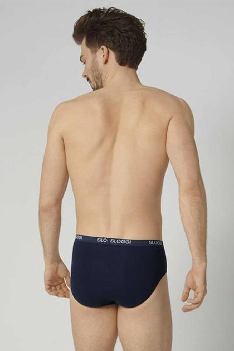 Sloggi Basic midi slip blauw