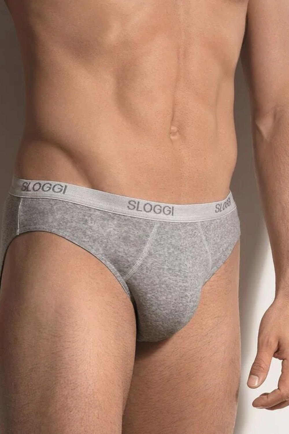 Sloggi men Basic Mini grijs 4-pack = 3+1 gratis  