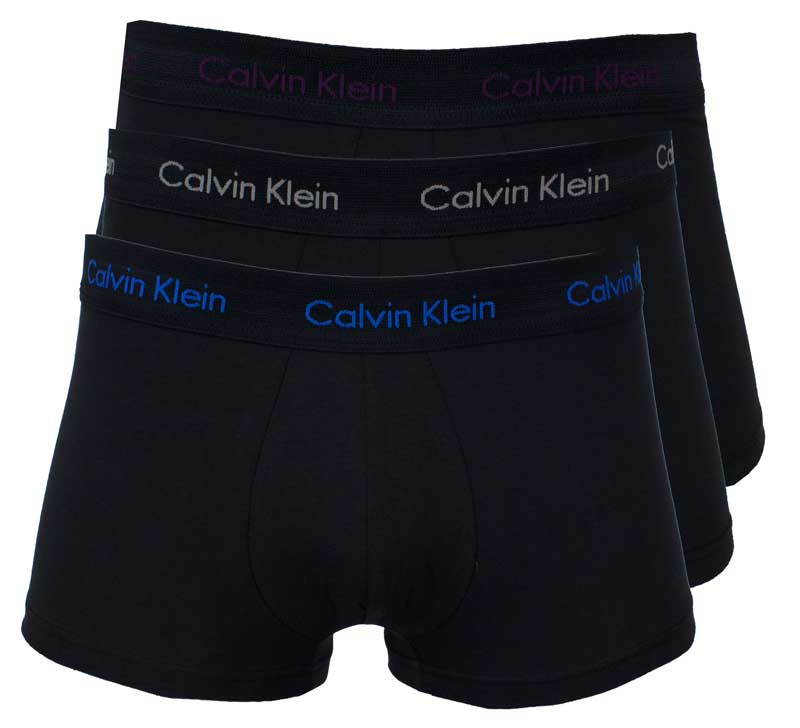 Calvin Klein short low rise 3-pack blauw