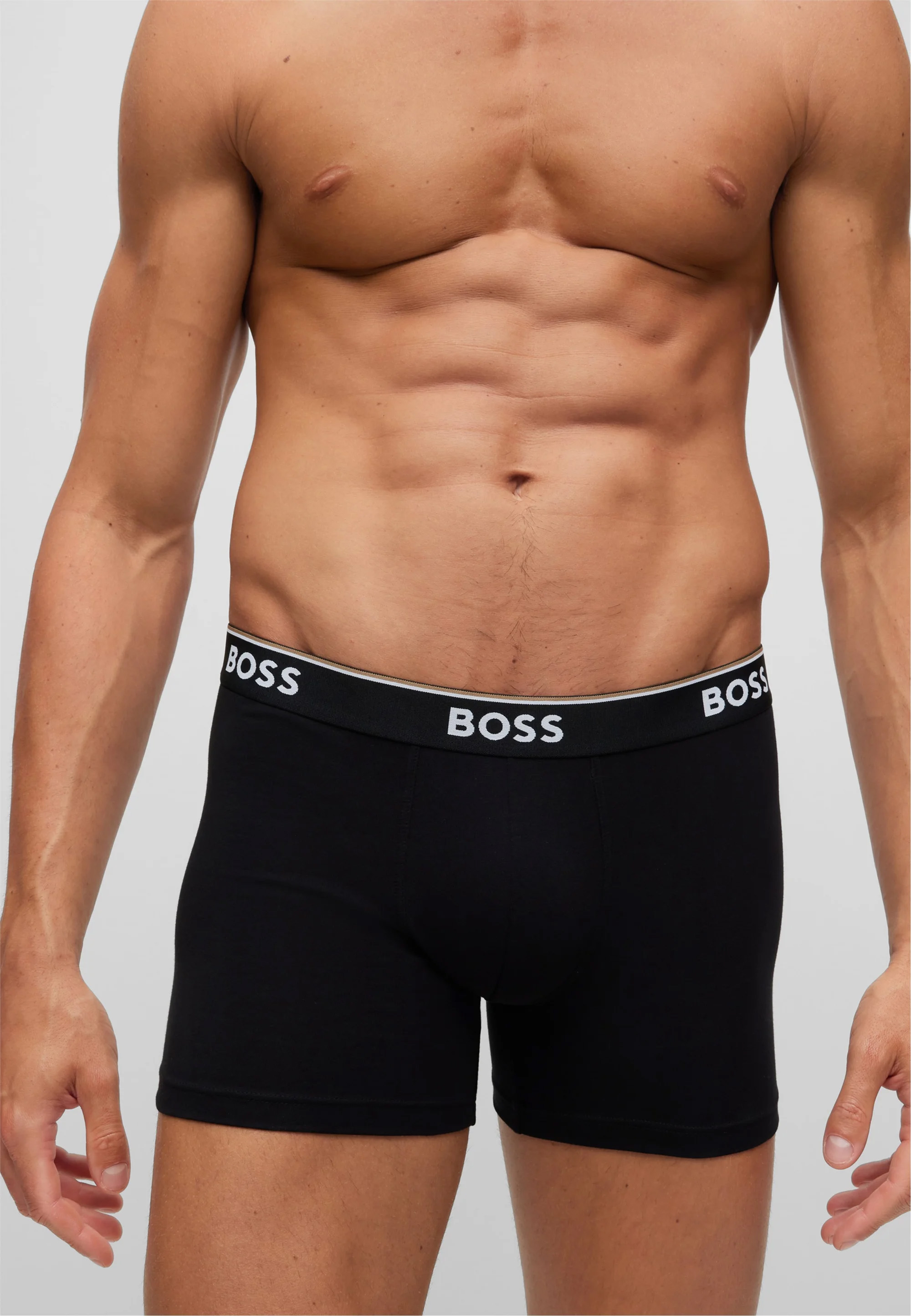 Boss boxershorts Power 3-Pack zwart