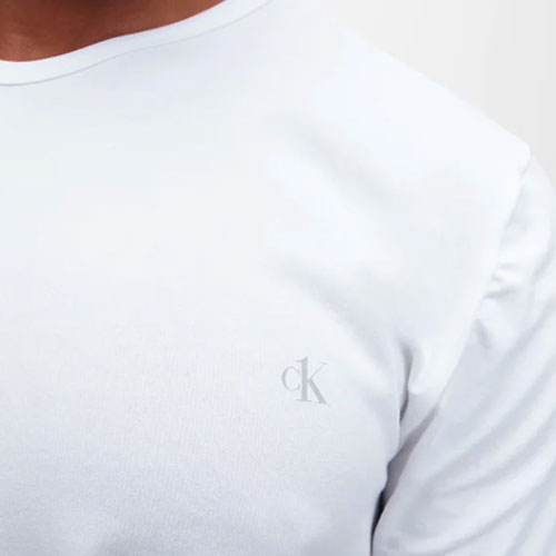Calvin Klein T-shirt CK One 2-pack wit detail