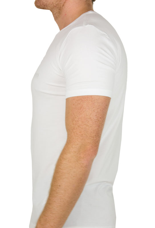 Hugo Boss T-shirts 2-pack wit zijkant