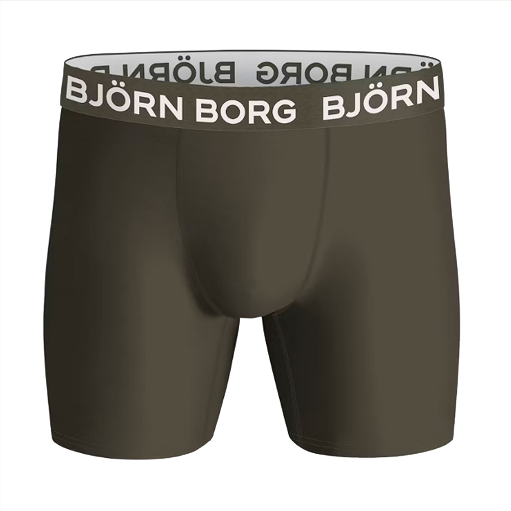 Bjorn Borg Boxershorts Performance 2-pack groen 