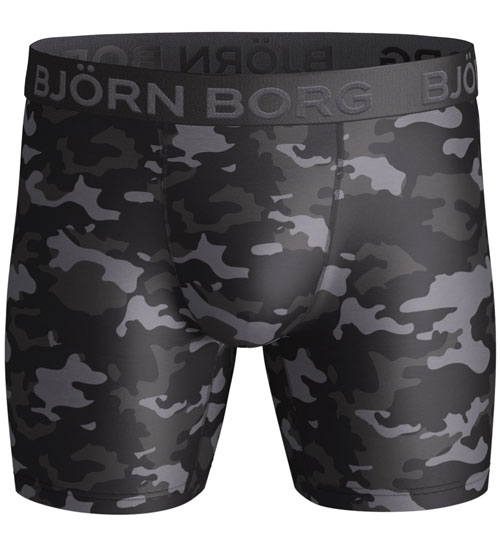 Bjorn Borg boxershort Performance camouflage zwart