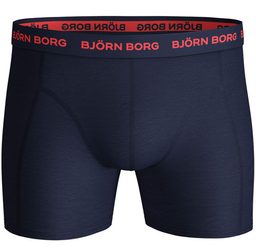 Bjorn Borg boxershorts Sammy Leafy 5-pack donkerblauw