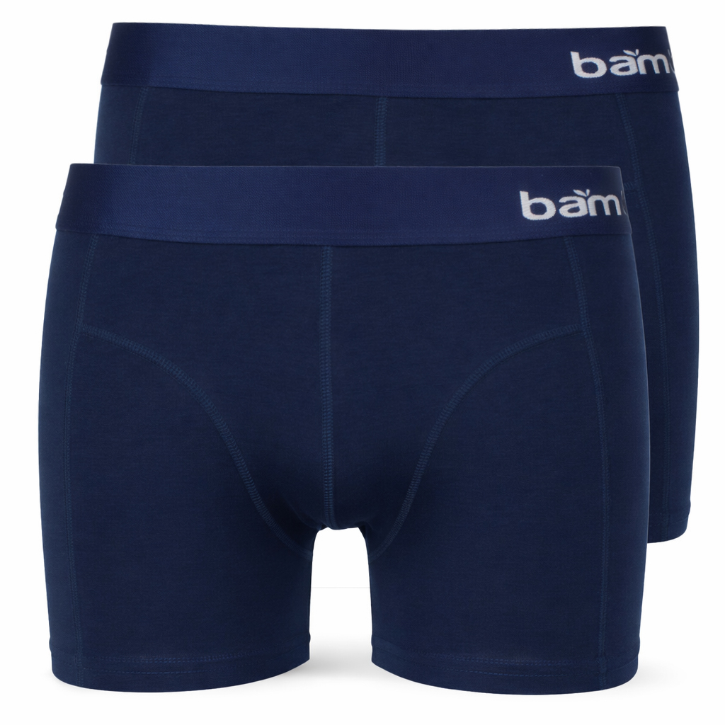 Apollo Bamboo boxershorts 2-pack blauw