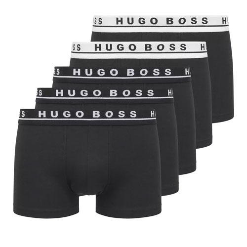 Hugo Boss 5-pack boxershorts zwart