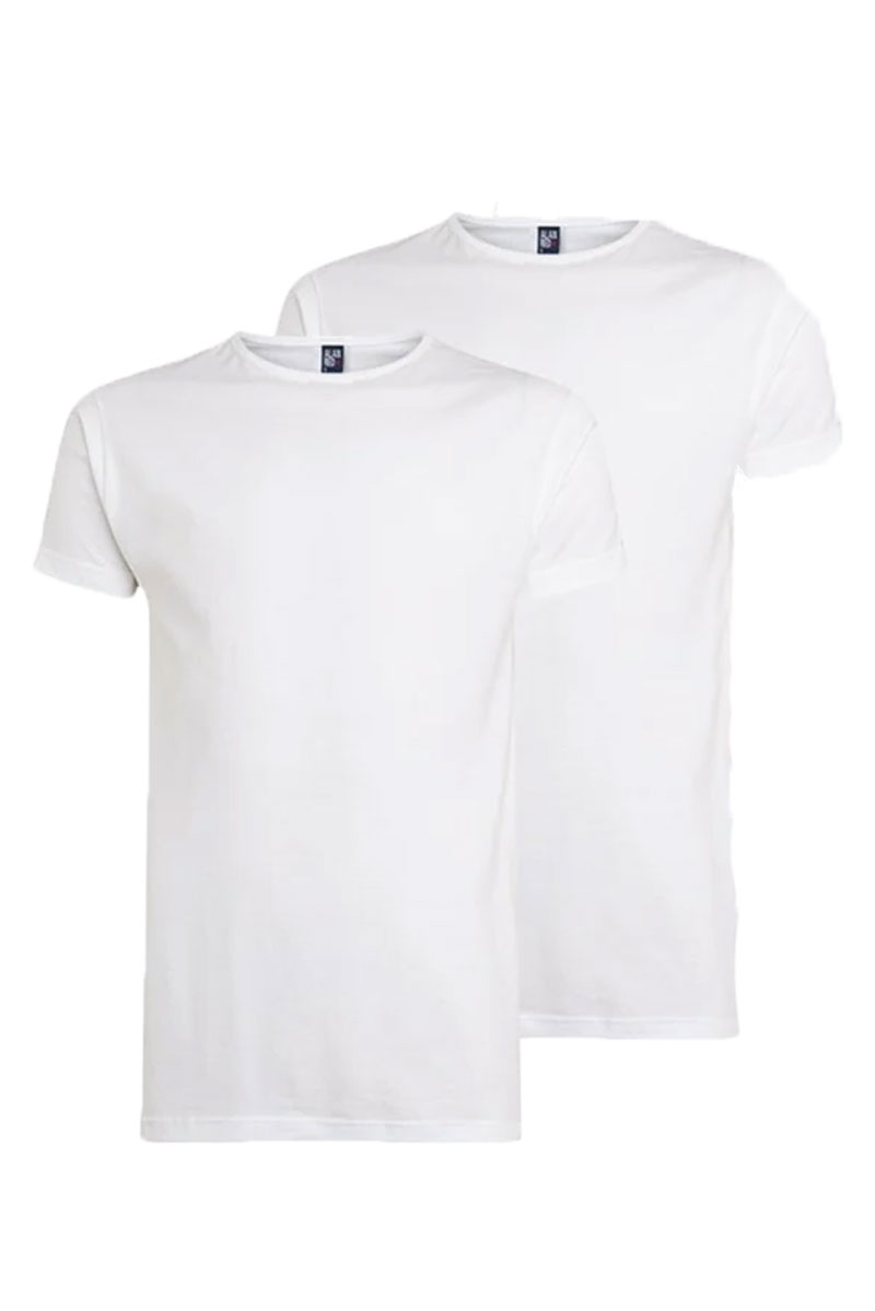 Alan Red T-shirts Derby wit 2-pack