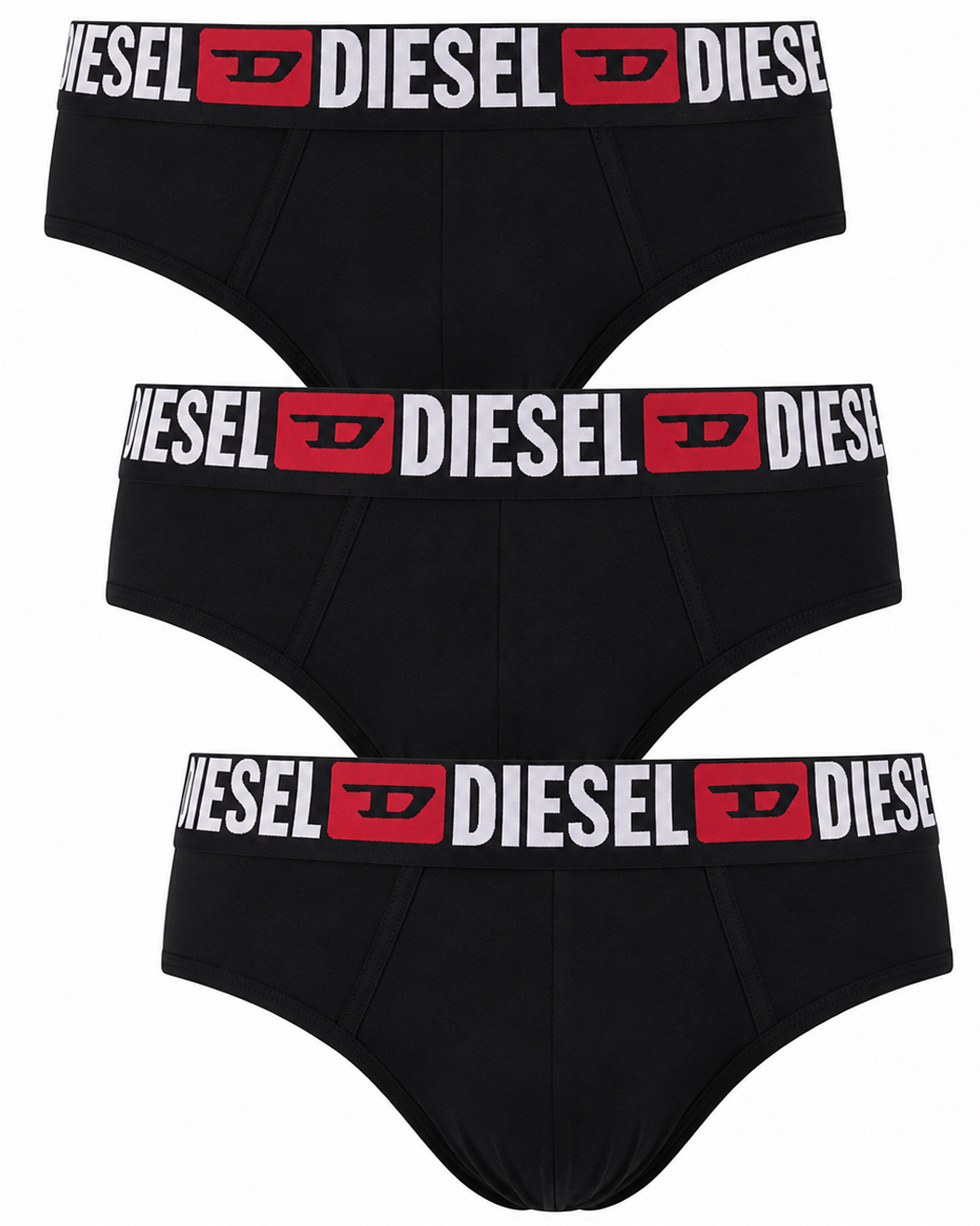 Diesel Herenslips Andre 3-pack zwart